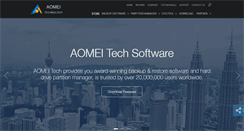 Desktop Screenshot of aomeitech.com